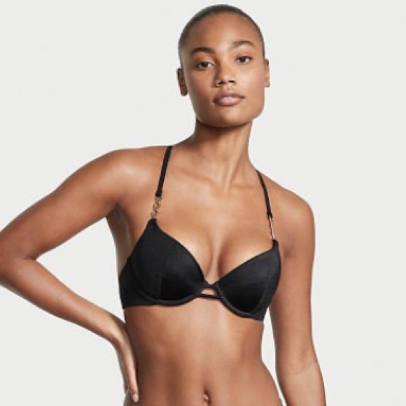 black padded bikini set